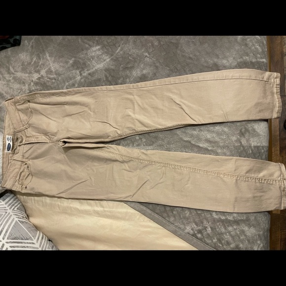 Old Navy Khaki Skinny Jeans - Picture 2 of 2